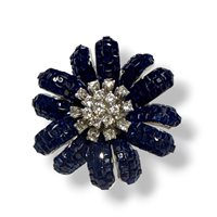 Brooch Mandile 1922 Woman Giardino di gemme in Silver 2CSZC129415